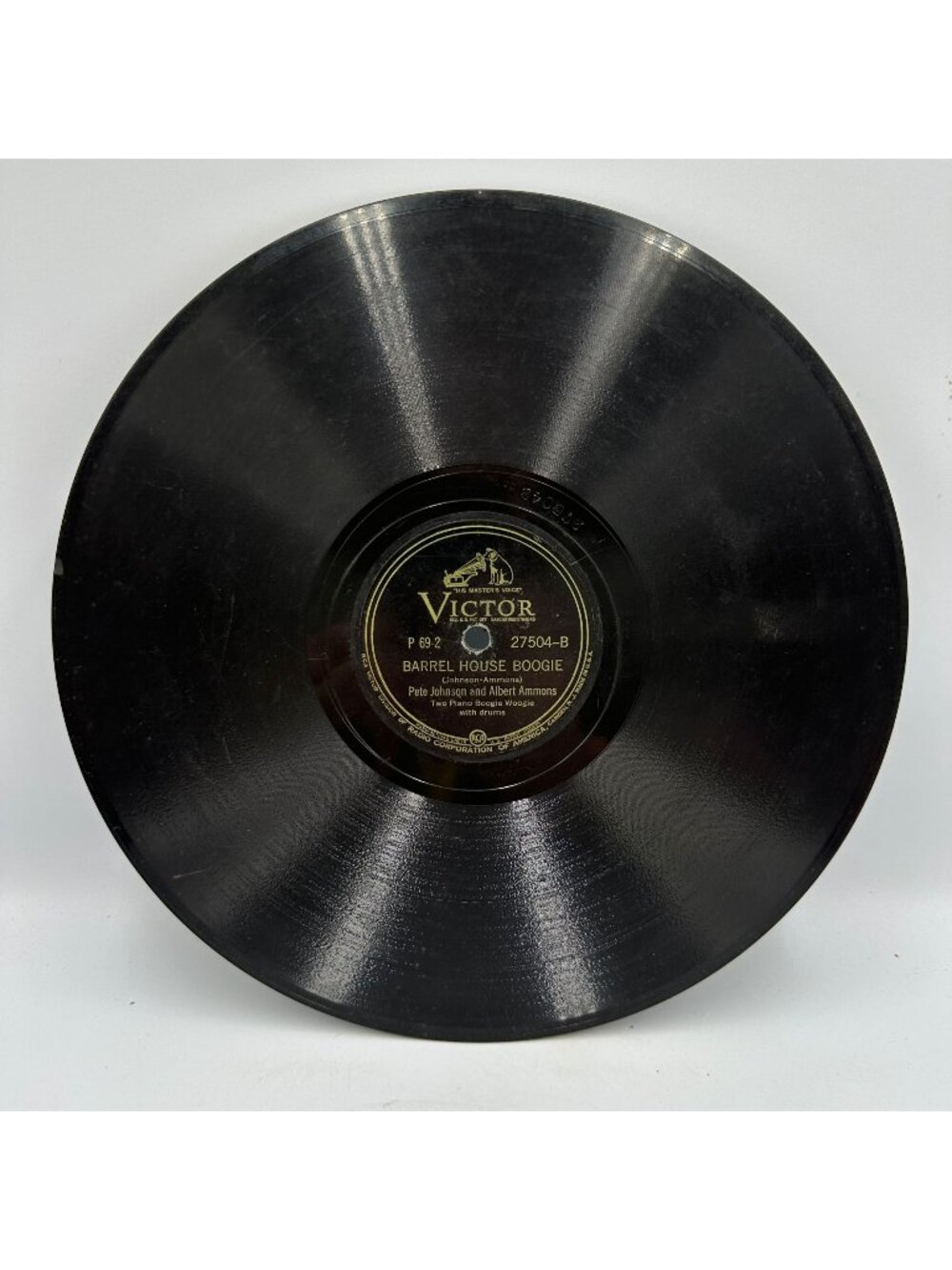 Cuttin the Boogie Barrel House Boogie 78 RPM RCA Victor Jazz
